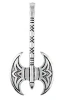 Амулет totem топор зевса металл №32 71132